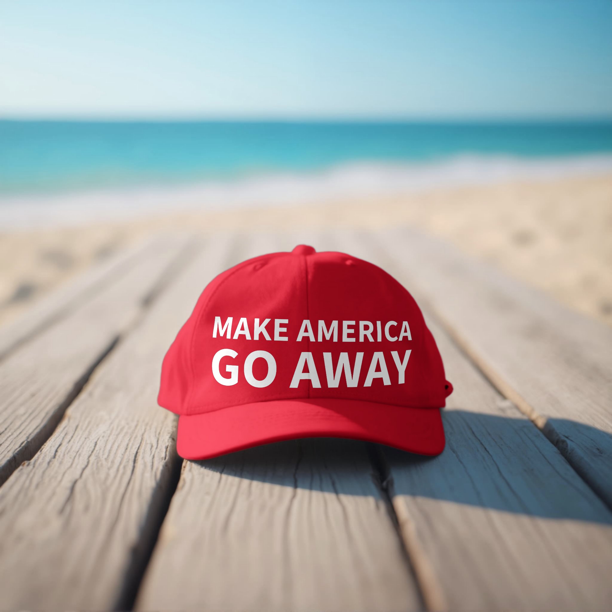 MAGA — Make America Go Away.